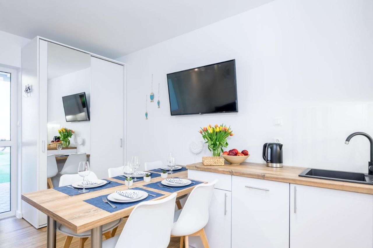 Apartament 9B Blue Marine Poddabie Basen Odkryty Brodziki Plac Zabaw Экстерьер фото
