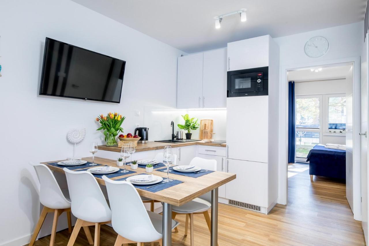 Apartament 9B Blue Marine Poddabie Basen Odkryty Brodziki Plac Zabaw Экстерьер фото