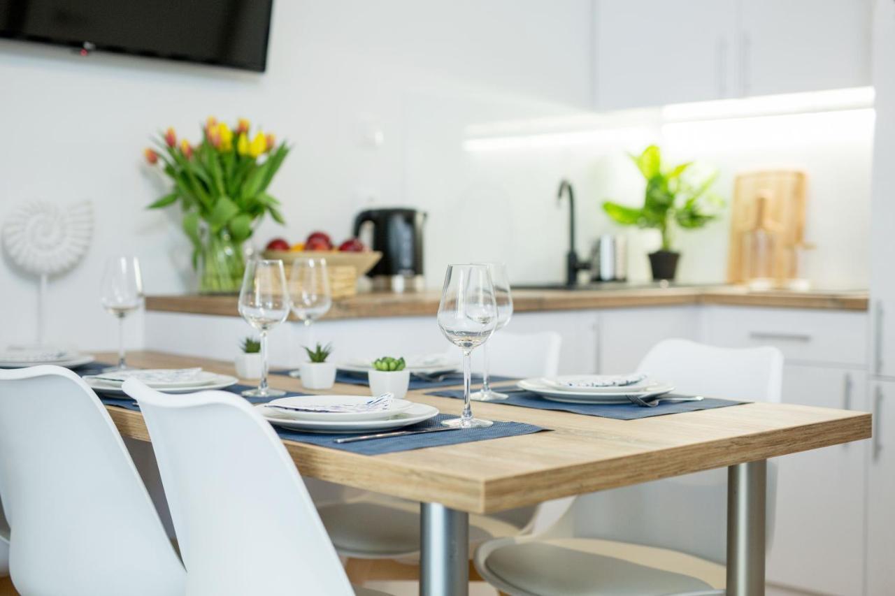 Apartament 9B Blue Marine Poddabie Basen Odkryty Brodziki Plac Zabaw Экстерьер фото