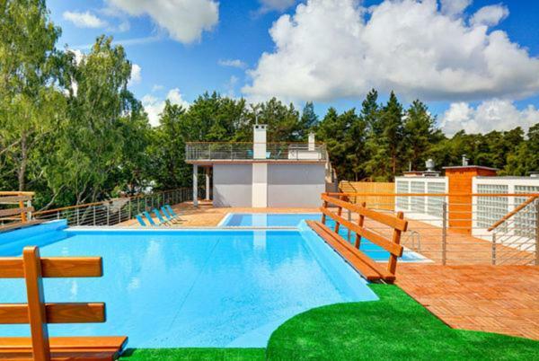 Apartament 9B Blue Marine Poddabie Basen Odkryty Brodziki Plac Zabaw Экстерьер фото